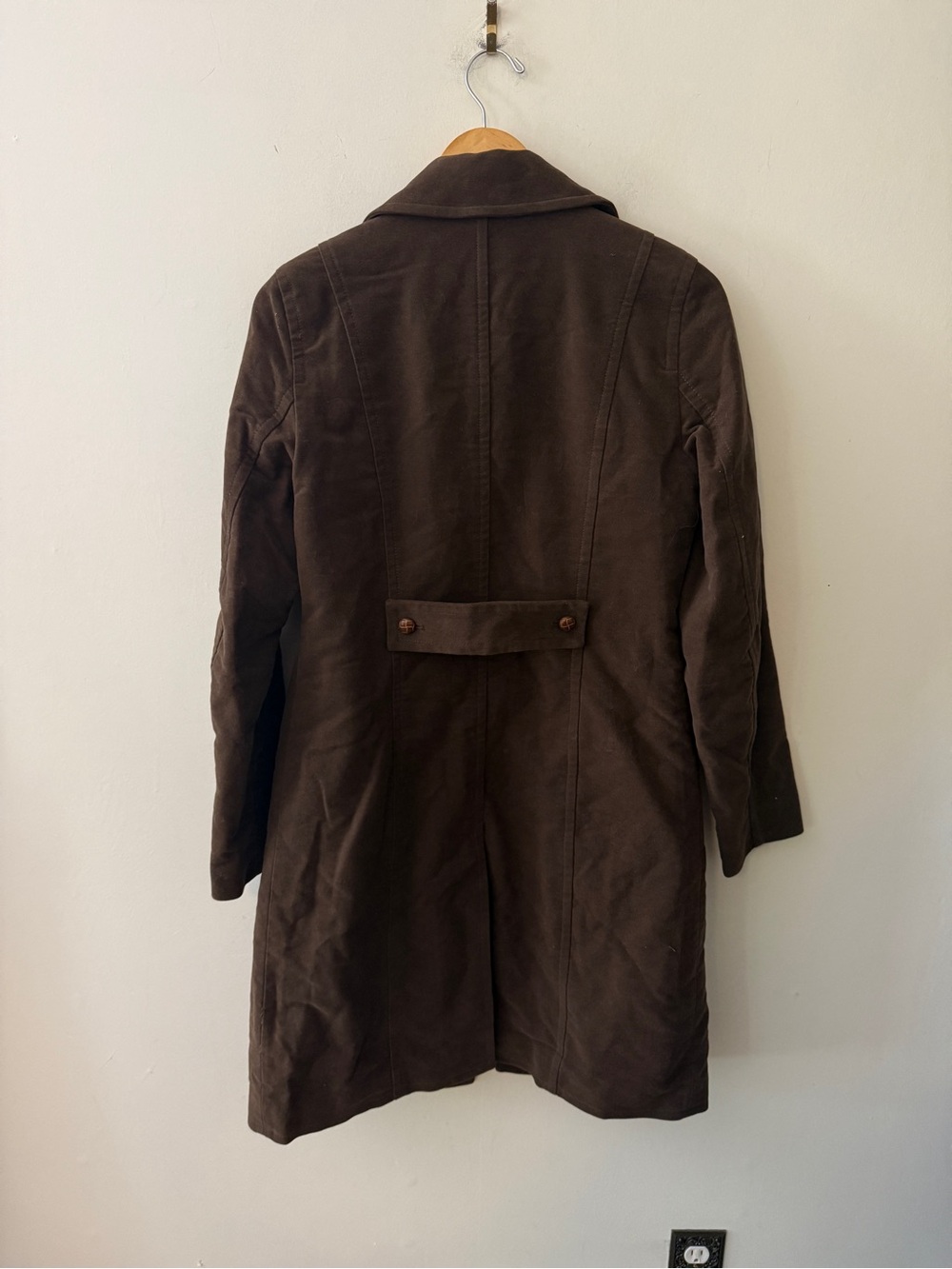 GAP Brown Women's Trench Coat - Button Front - Picture 4 of 7
